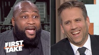 Max Kellermans Tom Brady Cliff Theory Sets Off Marcus Spears Leave This Alone First Take