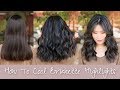 How To Cool Brunette Highlights