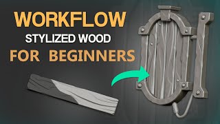 Sculpting a Stylized Wooden Texture with Zbrush for Beginners