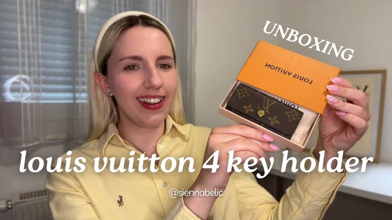 LOUIS VUITTON 4 KEY HOLDER UNBOXING + LV REPAIR EXPERIENCE