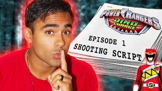 Power Rangers Dino Charge - Behind the Scenes of the 1st Morph With The Red Ranger