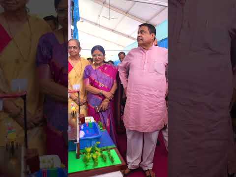 📍नागपूर | शालेय विद्यार्थ्यांच्या विज्ञान प्रदर्शनाला भेट. | Nitin Gadkari