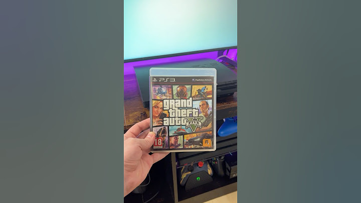 🚓 GTA V on PS3 Slim! #ps3 #playstation3slim #gta5 #grandtheftauto