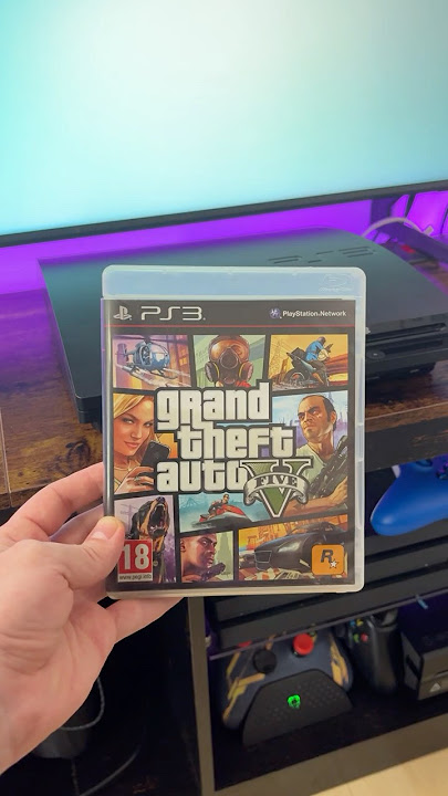 🚓 GTA V on PS3 Slim! #ps3 #playstation3slim #gta5 #grandtheftauto