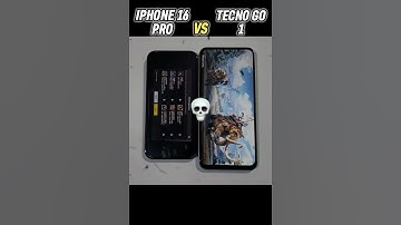 iPhone 16 PRO vs Tecno Spark GO 1 #shortsviral #shorts #viralvideo #speedtest