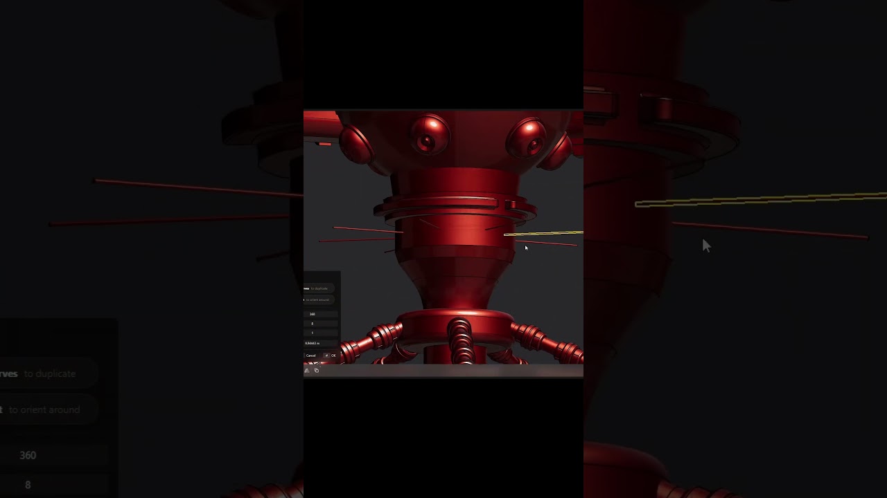 Plasticity - Radial Array Tool