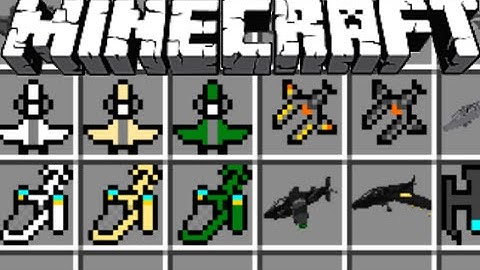 Minecraft: PLANES MOD (Hover Planes, Super Fast Jets & More) Over 20 New Planes!