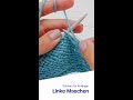 Stricken für Anfänger - Linke Maschen | Knitting for beginners - Purl stitches