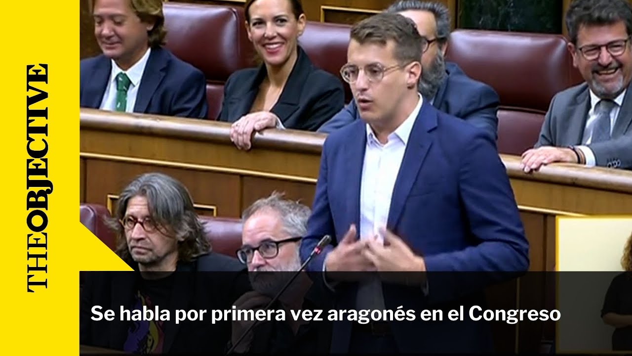 Se habla por primera vez aragonés en el Congreso
