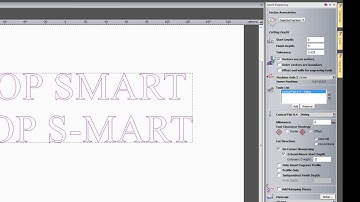 Smart Engraving Toolpath in Artcam