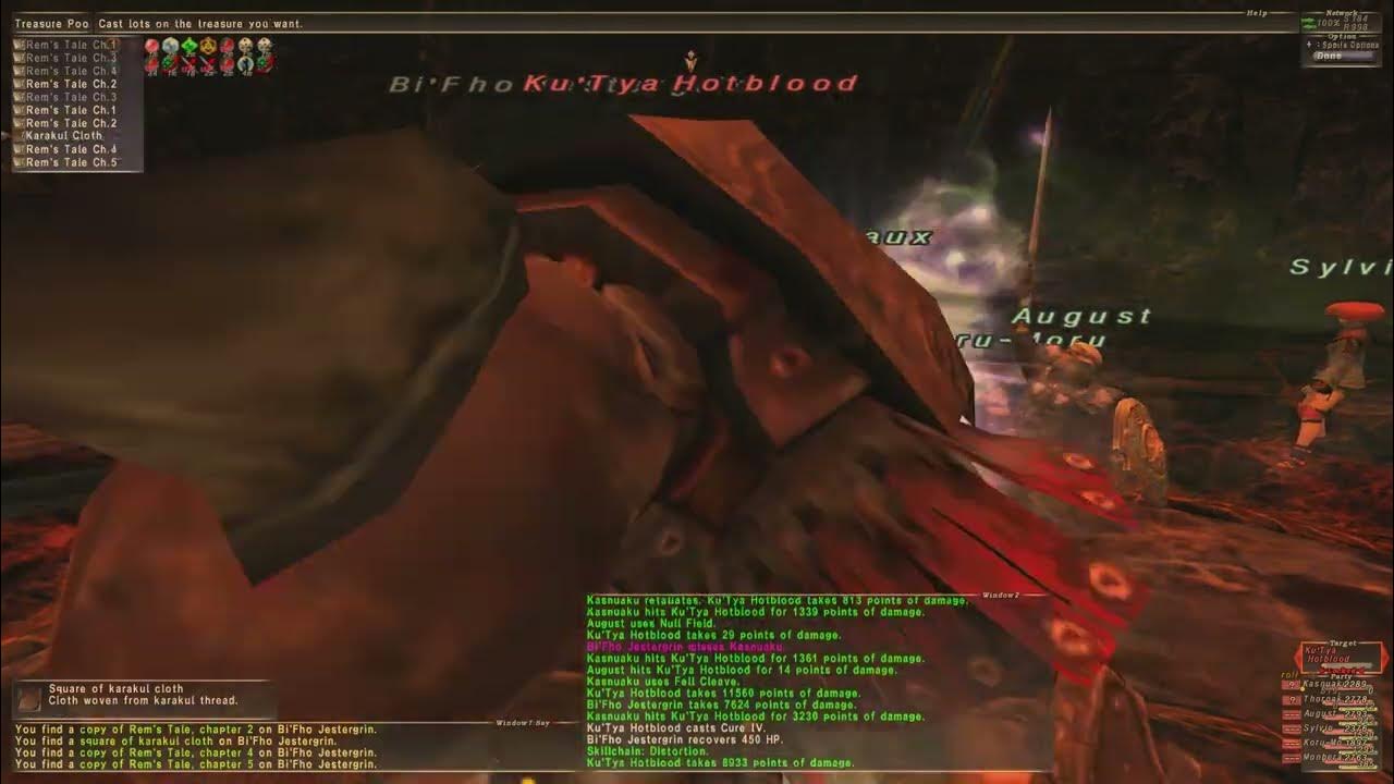 FFXI FInal fantaasy XI Grimshell Shocktroopers Very difficult (Macro