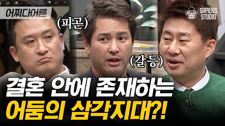 싱글이 결혼보다 안정적이다? 결혼하면 나타나는 세 가지, 예전엔 미처 몰랐어요😭  | #어쩌다어른 EP13-07 #사피엔스 | CJ ENM 151203 방송