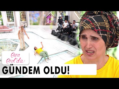 Esra Erol'da ilginç anlar! Bayılma numarası yaptı!   - Esra Erol'da Kolaj