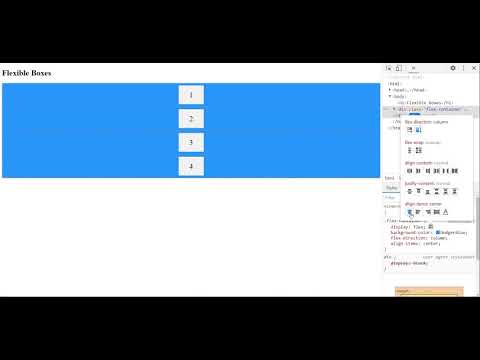 The easiest way to learn flex-box using the chrome dev tool