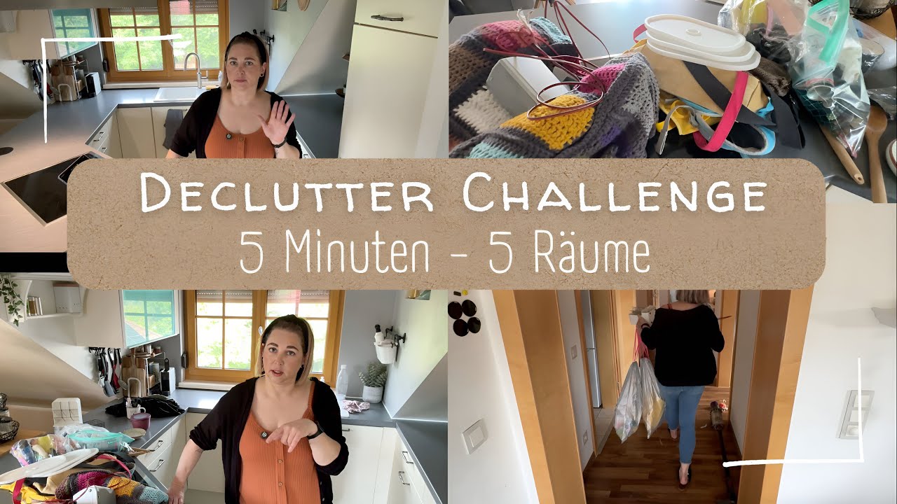 Nur 5 Minuten? Zum aussortieren? Ich? 💪🏼Challenge accepted.