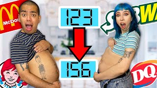 WHO CAN GAIN THE MOST WEIGHT IN 24 HOURS!!! **EATING CHALLENGE**