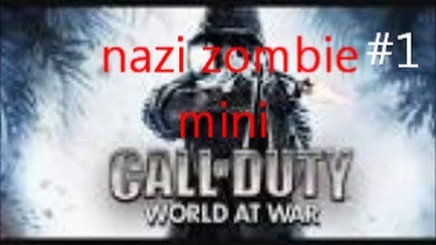 CoDWaW custom map mini part 1/3