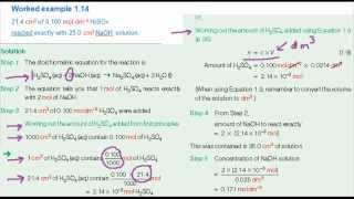 A short guide to titration calculations