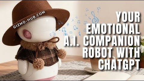 OUROBOT : YOUR EMOTIONAL A.I. COMPANION ROBOT WITH CHATGPT | Kickstarter | Gizmo-Hub.com