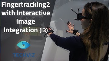 ART Fingertracking2 Tactile with TechViz Interactive Image Integration (I3)
