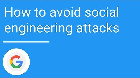 How to avoid social engineering attacks