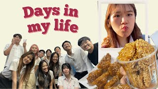 Days in my life ไปเรียน,งานวัด🎡,ประชุมoopsiครั้งสุดท้าย🥹 | yaveerin