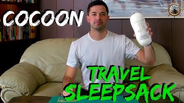 Cocoon Travel Sheet // Sleep Sack for Hostels Hotels or Backpacking