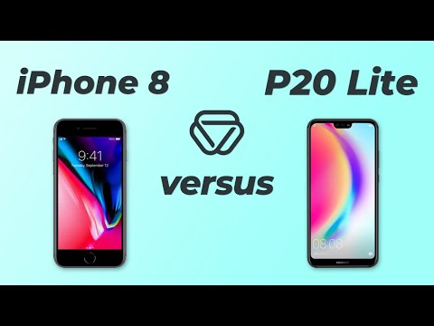 Apple iPhone 8 vs Huawei P20 Lite - Vergleich der wichtigsten Unterschiede auf deutsch