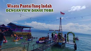 PANTAI PARIS TERBARU| WISATA PANTAI DANAU TOBA