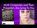 SNCC:Holding KM & C Accountable/ MLM Presenters and Their Lies.