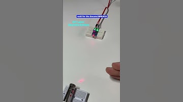Simple DIY Laser Security System with LDR Resistors and Arduino #arduino #electronics #engineering
