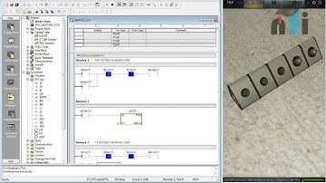 Timer with Comparison Operators Exercise #4 Siemens S7 200 By Nfi Automation.