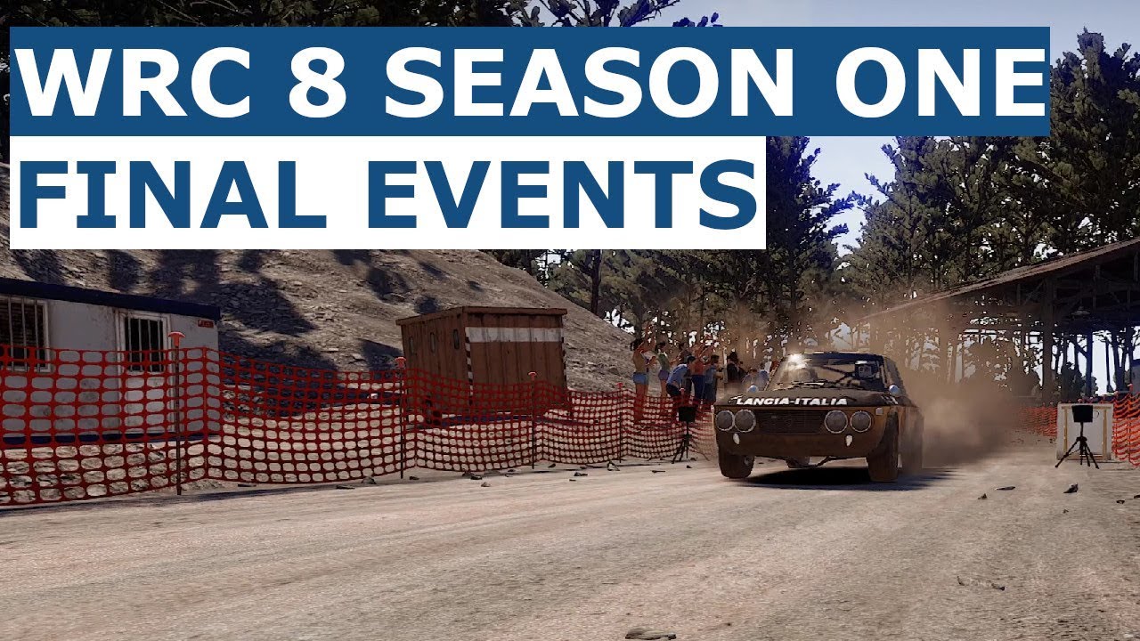WRC 8 || Career Mode || Final Events