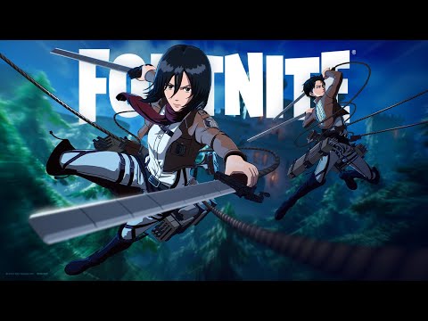 Eren Jaeger Enters Fortnite with ODM Gear and Thunder Spears