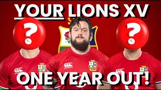 BRITISH & IRISH LIONS 2025 TEAM PREDICTED BY VIEWERS | Vote Results!