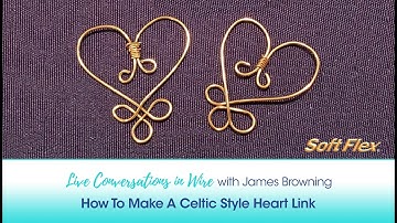 Live Conversations In Wire with James Browning: How To Make A Celtic Style Heart Link