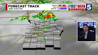 First Warn 5 Weather: Drying out Monday, watching next chance for storms