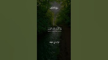 قران كريم ارح قلبك وسمعك #قران_في_دقيقة #ياسر_الدوسري #قران #quran