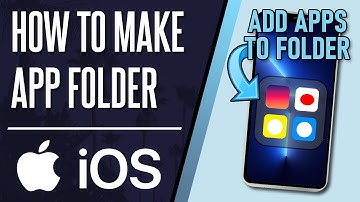 How to Create App Folder/Group on iPhone or iPad iOS