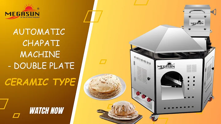 Double Plate Chapati Machine Ceramic Plate Type