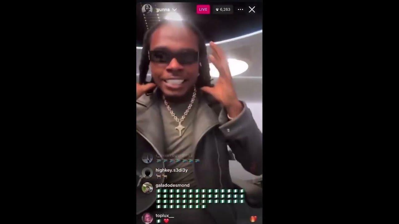 #gunna vibing to#wizkid verse on “Forever Be Mine” via hisInstagram Live at the Apple Music Studio🤩🔥 #gunna vibing to#wizkid verse on “Forever Be Mine” via hisInstagram Live at the Apple Music Studio🤩🔥