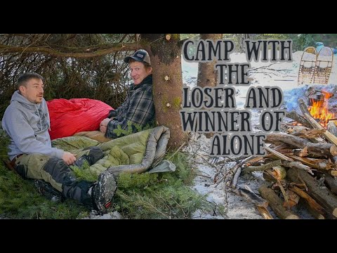 winter-bushcraft-camping-inside-a-tree-with-winner-of-history's-alone