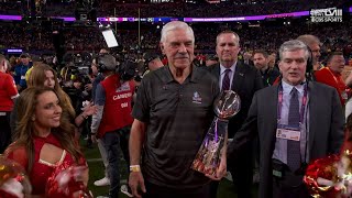 Kansas City Chiefs Super Bowl LVIII Lombardi Trophy Presentation | NFL
