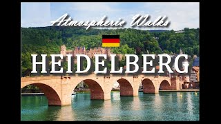 CITY WALKS: Heidelberg Germany ( Full HD)  - Хайдельберг Германия прогулка по городу