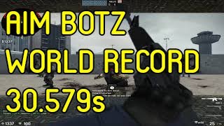 Aim Botz  30.579s WORLD RECORD [100 kills] - Addonis