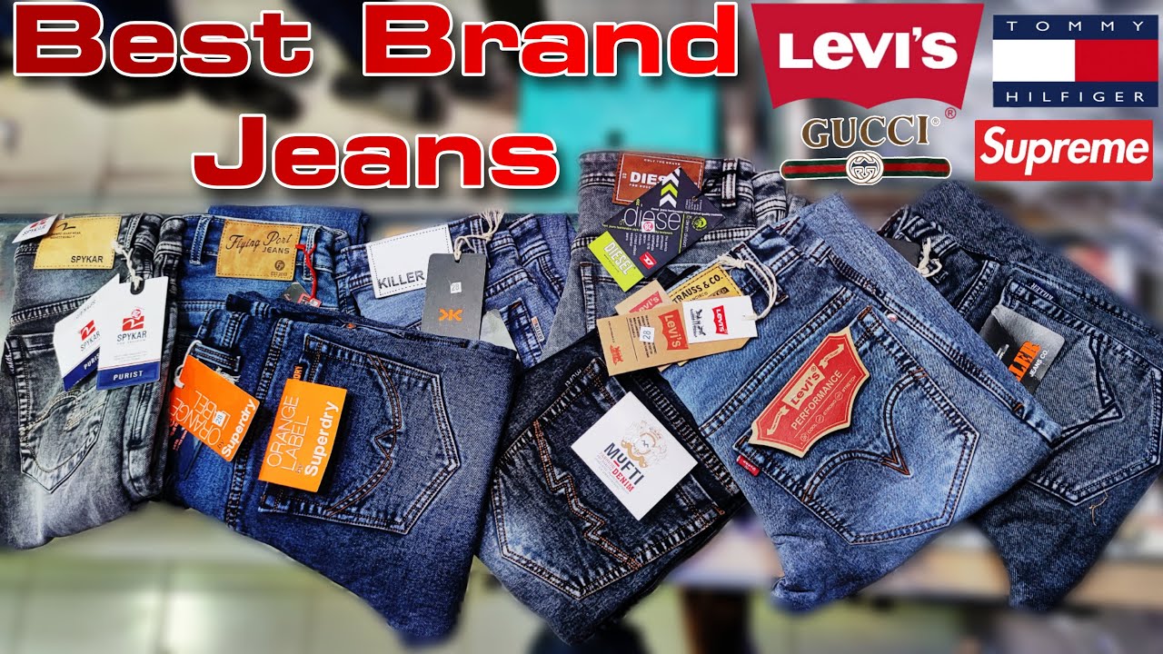 Best Branded Jeans ⚡//Levis, Gucci, Armani, Mufti, Tommy Hilfiger ...