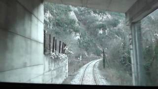 Greek Railways Macedonia Drama - Xanthi part2 HD (Cab Ride)