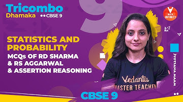 Statistics & Probability | MCQs of RD Sharma, RS Aggarwal & Assertion Reasoning | Class 9 Maths