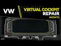 Volkswagen Blank Virtual Cockpit Repair Failing TFT Screen Replacement