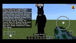 funtime lefty's  fnaf 1 2 3 addon in minecraft